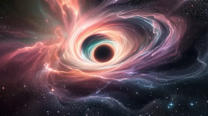 一分钟了解黑洞：宇宙最神秘的天体 - 欧乐影视知识科普内容封面